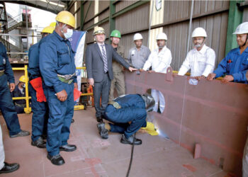 Colombo Dockyard Lays Keel of 5th Vessel