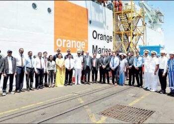 Colombo Dockyard delivers cable laying and repair vessel ‘C/S Sophie Germain’