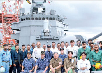 Colombo Dockyard Provides Repair Assistance for Japanese Maritime Self-Defence Force Vessel