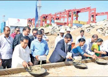 Nimal points to 35 million TEU capacity in future at Colombo Port from 8.5 m at present