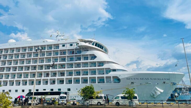 Aitken Spence Travels welcomes three cruise ships in a single day at Colombo Port