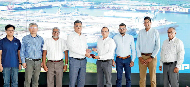 High powered delegation from CASA visits Hambantota Port