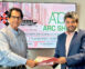 Lanka Shipping and Logistics Chairman Saliya Senanayaka (right) and Arc Ship Management CEO Akbar Khan exchange the strategic partnership signed between the two organisations